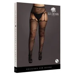 Le Desir Panty CROTCHLESS CUT-OUT Noir -FÉMINITÉS boutique panty crotchless cut out noir 4