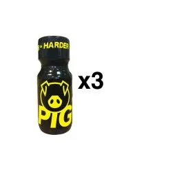 UK Leather Cleaner PIG YELLOW 25ml X3