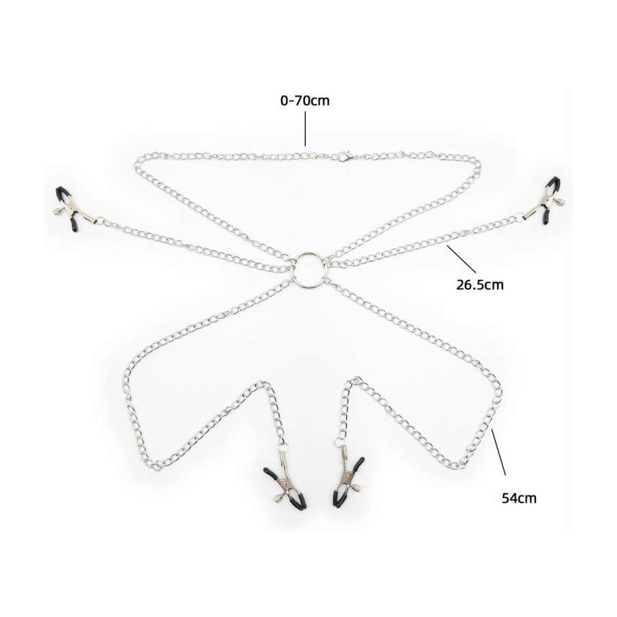 KINKgear Pinces Pour Tétons Et Zones Intimes NIPPLE QUATTUOR 4 KINKgear Pinces Pour Tétons Et Zones Intimes NIPPLE QUATTUOR – Image 4