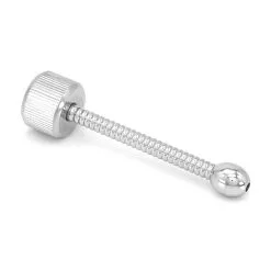 UrethralPlay Plug D'urètre Percé GROOVE XL 6.5cm - Diamètre 11mm