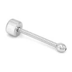 UrethralPlay Plug D'urètre Percé GROOVE XXL 6.5cm- Diamètre 12mm