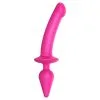 Plug Dildo SWITCH Strap-On-Me XXL 18 X 4cm Rose