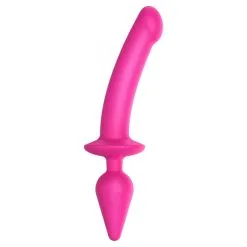Plug Dildo SWITCH Strap-On-Me XXL 18 X 4cm Rose
