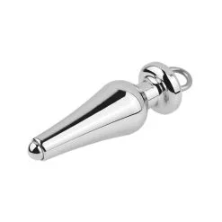 MenSteel Plug En Métal Avec Anneau HOLLOW SCREW 11.5 X 4.3cm -FÉMINITÉS boutique plug en metal avec anneau hollow screw 115 x 43cm 3