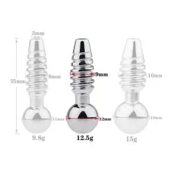 FUKR Plug Pénis Percé SCREW M 2.5cm | Diamètre 9mm -FÉMINITÉS boutique plug penis perce screw m 25cm diametre 9mm 3
