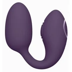 Vive Plug Point G Et Clito AIKA 7 X 3.7cm Violet -FÉMINITÉS boutique plug point g et clito aika 7 x 37cm violet 2