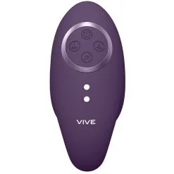 Vive Plug Point G Et Clito AIKA 7 X 3.7cm Violet -FÉMINITÉS boutique plug point g et clito aika 7 x 37cm violet 3