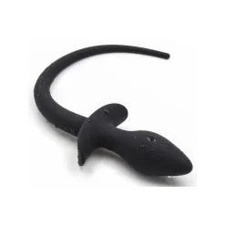 Kinky Puppy Plug Queue De Chien Silicone 7.5 X 3.1cm Noir -FÉMINITÉS boutique plug queue de chien silicone 75 x 31cm noir 3