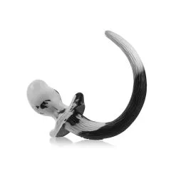 Plug Queue Puppy Tail Oxballs BULLDOG 11.5 X 6 Cm Blanc -FÉMINITÉS boutique plug queue puppy tail oxballs bulldog 115 x 6 cm blanc 4