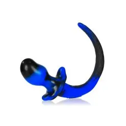 Plug Queue Puppy Tail Oxballs BULLDOG 11.5 X 6 Cm Bleu -FÉMINITÉS boutique plug queue puppy tail oxballs bulldog 115 x 6 cm bleu 3
