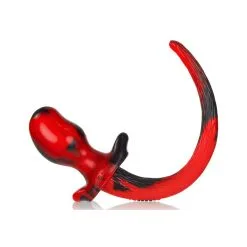 Plug Queue Puppy Tail Oxballs BULLDOG 11.5 X 6 Cm Rouge -FÉMINITÉS boutique plug queue puppy tail oxballs bulldog 115 x 6 cm rouge 5