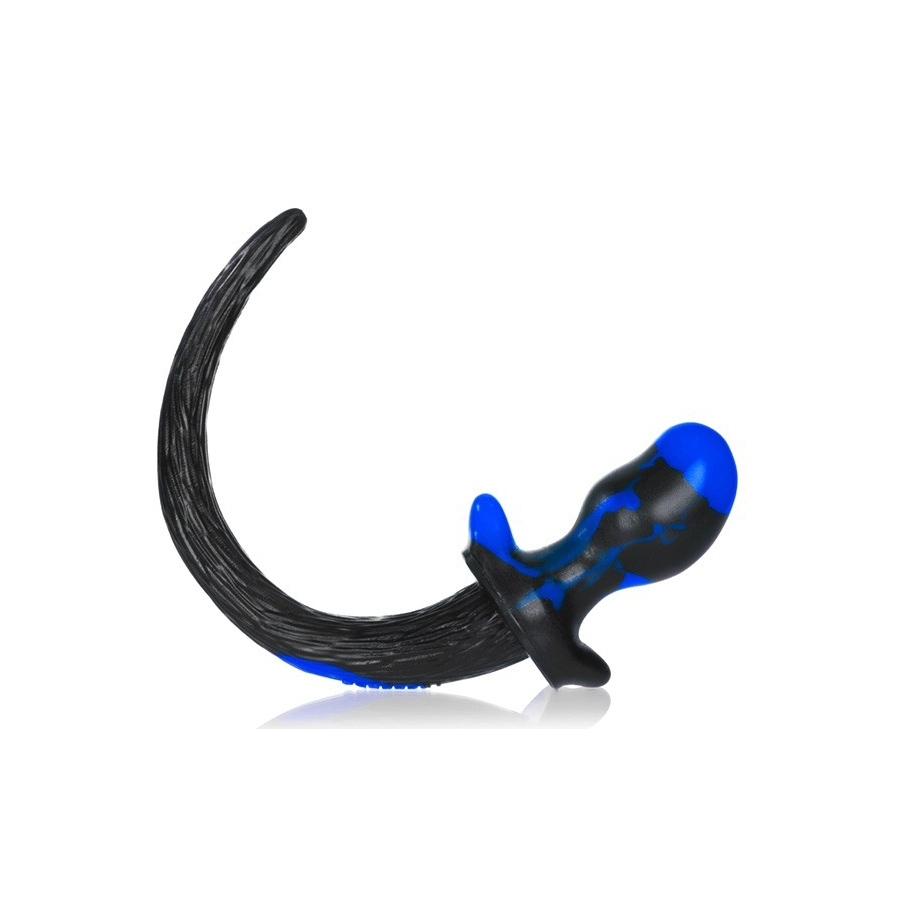 Oxballs Plug Queue Puppy Tail SWIRL 8.5 X 4.4 Cm Bleu 2 Oxballs Plug Queue Puppy Tail SWIRL 8.5 X 4.4 Cm Bleu – Image 2