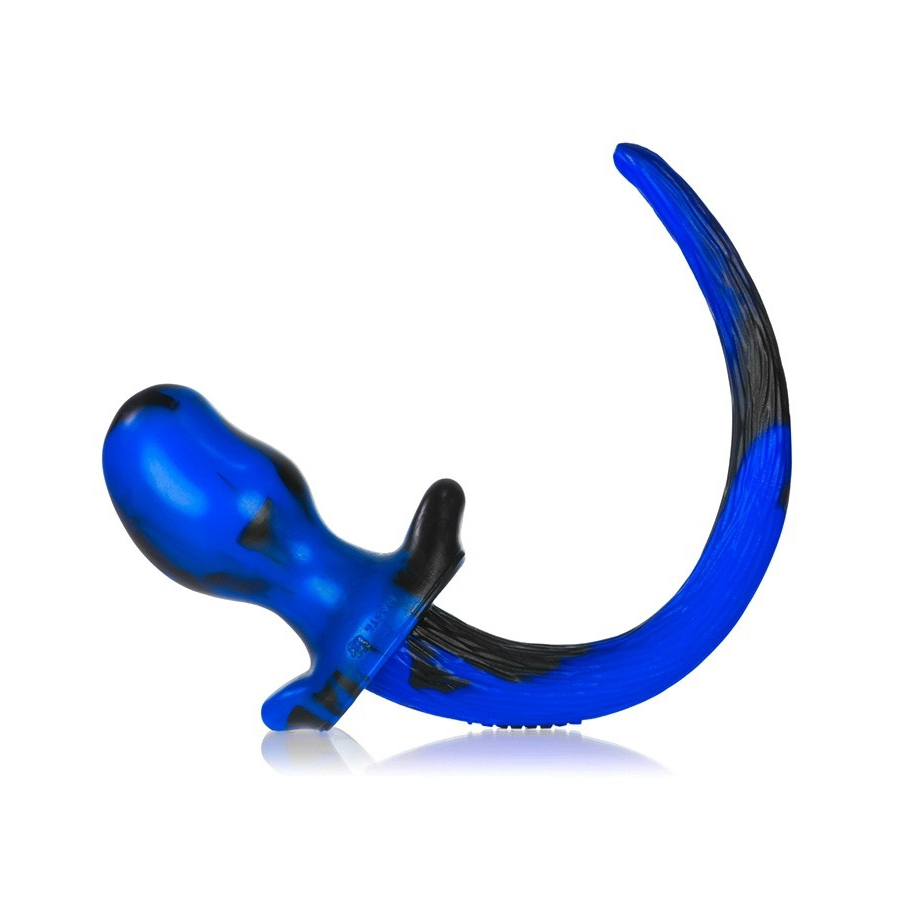 Oxballs Plug Queue Puppy Tail SWIRL 8.5 X 4.4 Cm Bleu 5 Oxballs Plug Queue Puppy Tail SWIRL 8.5 X 4.4 Cm Bleu – Image 5