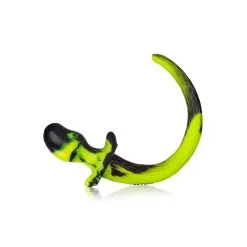 Oxballs Plug Queue Puppy Tail SWIRL 8.5 X 4.4 Cm Jaune -FÉMINITÉS boutique plug queue puppy tail swirl 85 x 44 cm jaune 2