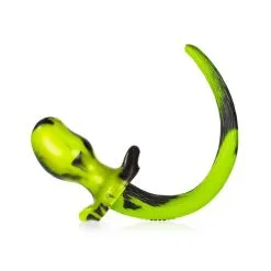 Oxballs Plug Queue Puppy Tail SWIRL 8.5 X 4.4 Cm Jaune -FÉMINITÉS boutique plug queue puppy tail swirl 85 x 44 cm jaune 3