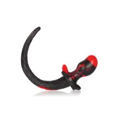 Oxballs Plug Queue Puppy Tail SWIRL 8.5 X 4.4 Cm Rouge -FÉMINITÉS boutique plug queue puppy tail swirl 85 x 44 cm rouge 4
