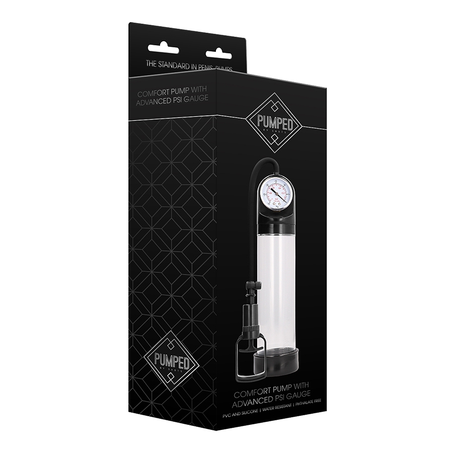 Pumped Pompe à Pénis Avec Jauge COMFORT PUMP 21 X 6cm 2 Pumped Pompe à Pénis Avec Jauge COMFORT PUMP 21 X 6cm – Image 2