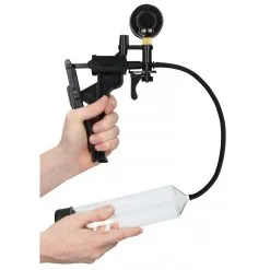 Pumped Pompe à Pénis BEGINNER Avec Contrôleur 21 X 5.5cm -FÉMINITÉS boutique pompe a penis beginner avec controleur 21 x 55cm 2