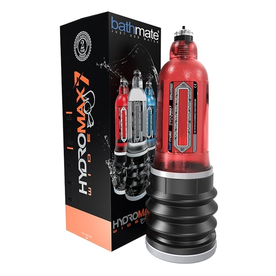 Bathmate Pompe à Pénis HYDROMAX 7 WIDE BOY Rouge 2 Bathmate Pompe à Pénis HYDROMAX 7 WIDE BOY Rouge – Image 2