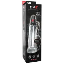 PDX Elite Pompe à Pénis + Masturbateur SUCK N-PUMP 16 X 5.5cm -FÉMINITÉS boutique pompe a penis masturbateur suck n pump 16 x 55cm 2
