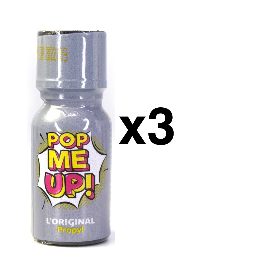 Pop Me Up ! POP ME UP ORIGINAL 15ml X3 1 Pop Me Up ! POP ME UP ORIGINAL 15ml X3