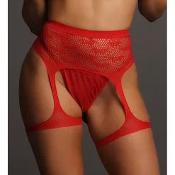 Le Desir Bliss Porte-jarretelles Kiss - Rouge