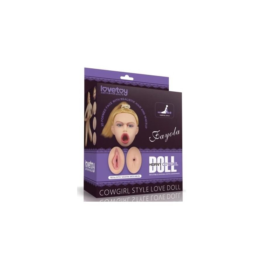 Lovetoy Poupée Gonflable COWGIRL Fayola 2 Lovetoy Poupée Gonflable COWGIRL Fayola – Image 2