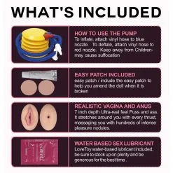 Lovetoy Poupée Gonflable HORNY BOOBIE Victoria -FÉMINITÉS boutique poupee gonflable horny boobie victoria 6