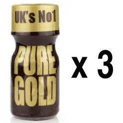 UK Leather Cleaner Pure Gold 10mL X3