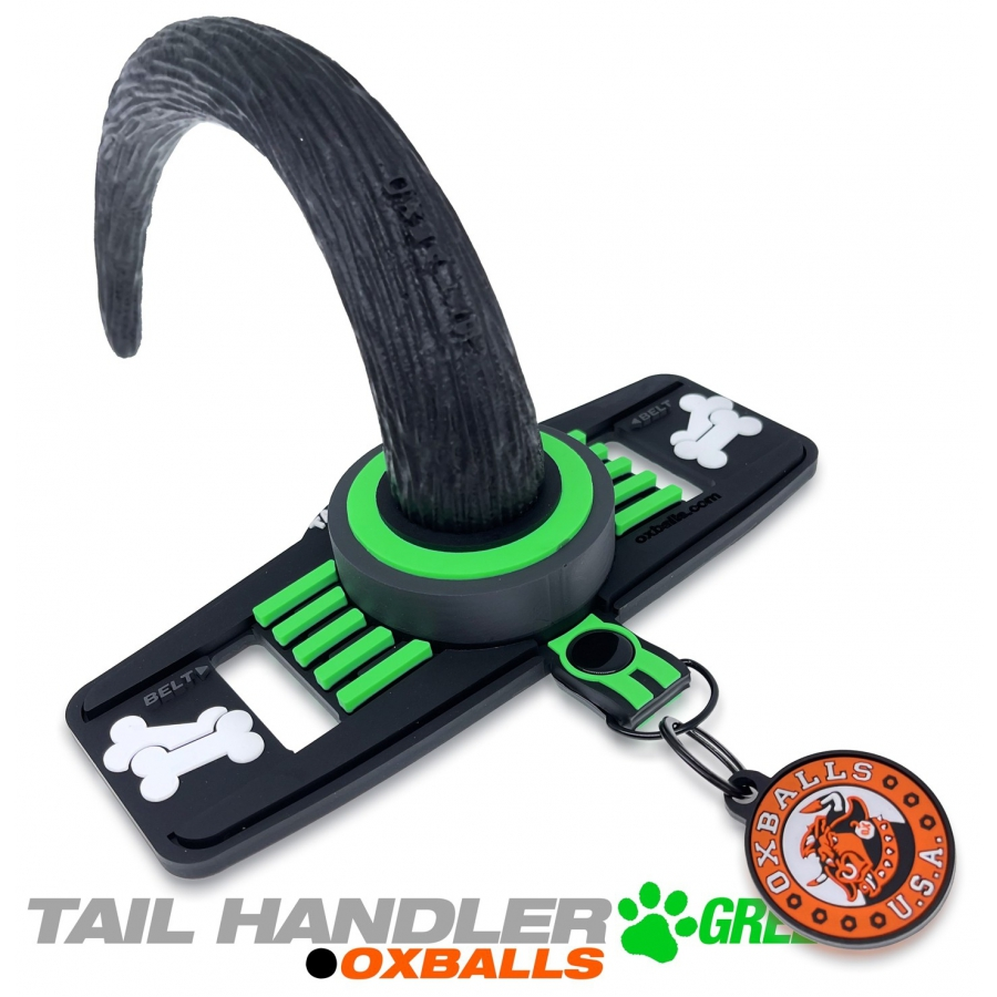 Queue De Chien Oxballs TAIL HANDLER Vert 4 Queue De Chien Oxballs TAIL HANDLER Vert – Image 4