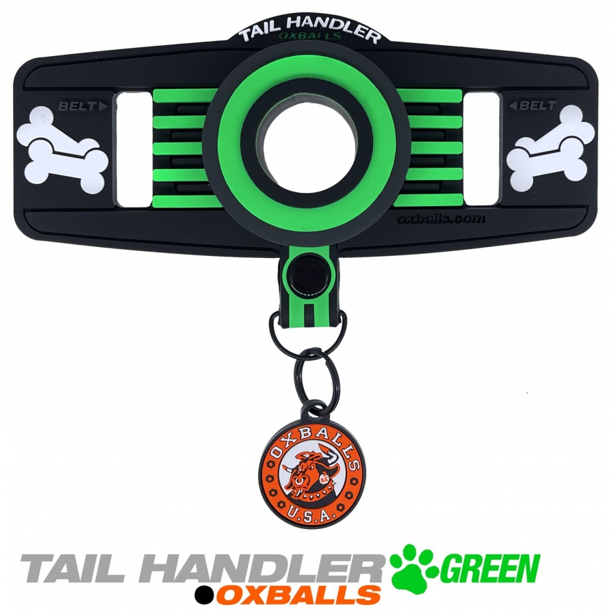 Queue De Chien Oxballs TAIL HANDLER Vert 5 Queue De Chien Oxballs TAIL HANDLER Vert – Image 5