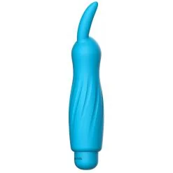 Luminous Rabbit SOFIA 13cm Turquoise -FÉMINITÉS boutique rabbit sofia 13cm turquoise 3