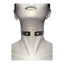 Ras De Cou Coquette Avec Anneau Noir