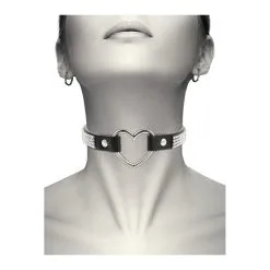 Ras De Cou Coquette Coeur Et Strass