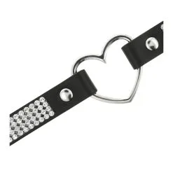 Ras De Cou Coquette Coeur Et Strass -FÉMINITÉS boutique ras de cou coquette coeur et strass 3