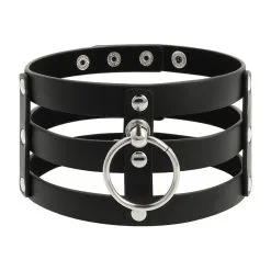 Ras De Cou Coquette Triple Lane Noir -FÉMINITÉS boutique ras de cou coquette triple lane noir 2