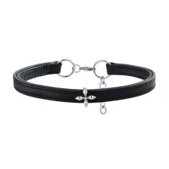 Joy Jewels Ras De Cou CROSS DOUBLE Noir