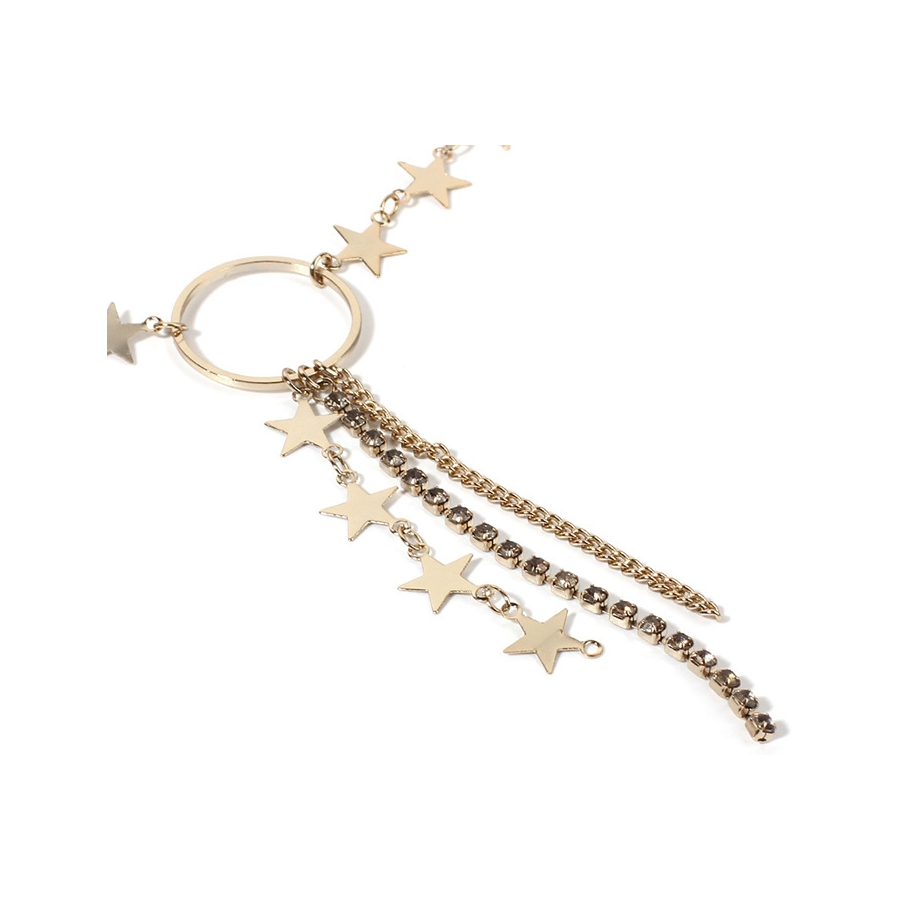 Joy Jewels Ras De Cou CUBAN STARS Doré 2 Joy Jewels Ras De Cou CUBAN STARS Doré – Image 2