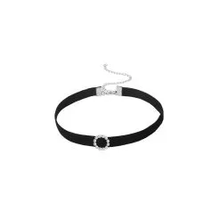 Joy Jewels Ras De Cou DIAMOND CIRCLE Noir
