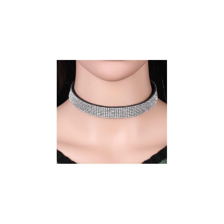 Joy Jewels Ras De Cou DIAMOND Noir 2 Joy Jewels Ras De Cou DIAMOND Noir – Image 2