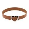 Joy Jewels Ras De Cou HEART ATTACH Marron