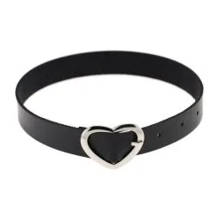 Joy Jewels Ras De Cou HEART ATTACH Noir
