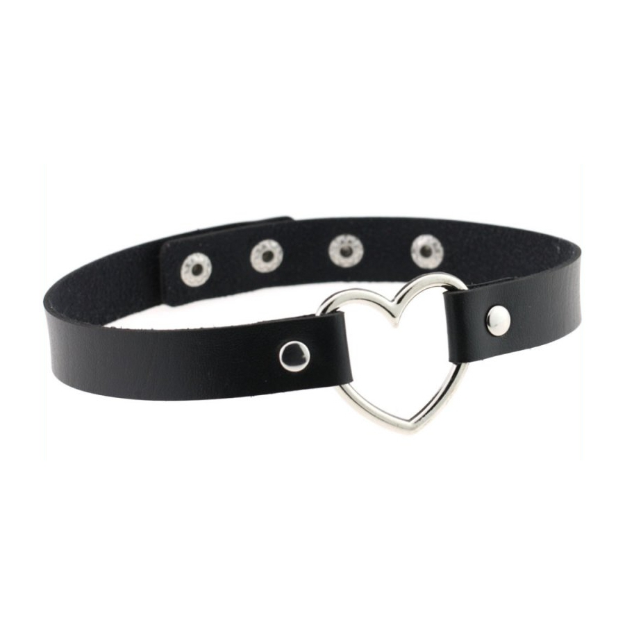 Joy Jewels Ras De Cou HEART LISH Noir 1 Joy Jewels Ras De Cou HEART LISH Noir