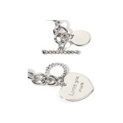 Joy Jewels Ras De Cou HEART STEEL -FÉMINITÉS boutique ras de cou heart steel 2