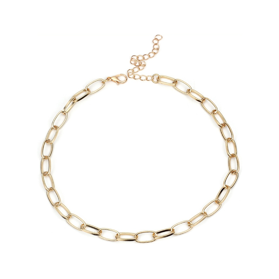 Joy Jewels Ras De Cou HOLLOW RING Doré 2 Joy Jewels Ras De Cou HOLLOW RING Doré – Image 2