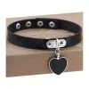 Joy Jewels Ras De Cou PUNK HEART Noir