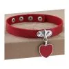 Joy Jewels Ras De Cou PUNK HEART Rouge