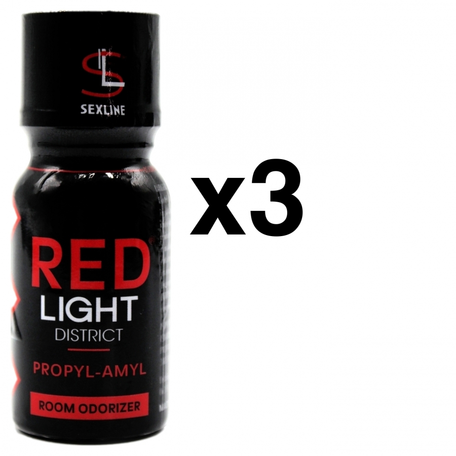 SEXLINE RED LIGHT DISTRICT 15ml X3 1 SEXLINE RED LIGHT DISTRICT 15ml X3