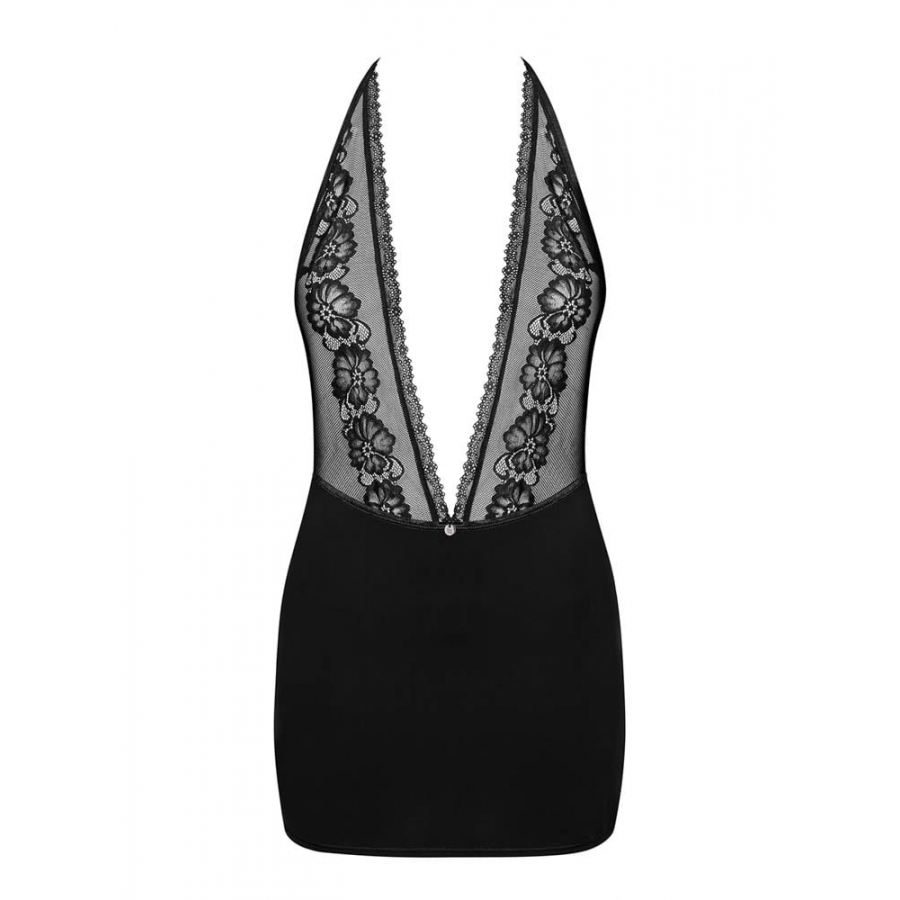 Obsessive Robe Canndis - Noire 3 Obsessive Robe Canndis - Noire – Image 3