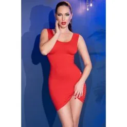 Chilirose Robe Elysian Rouge -FÉMINITÉS boutique robe elysian rouge 2